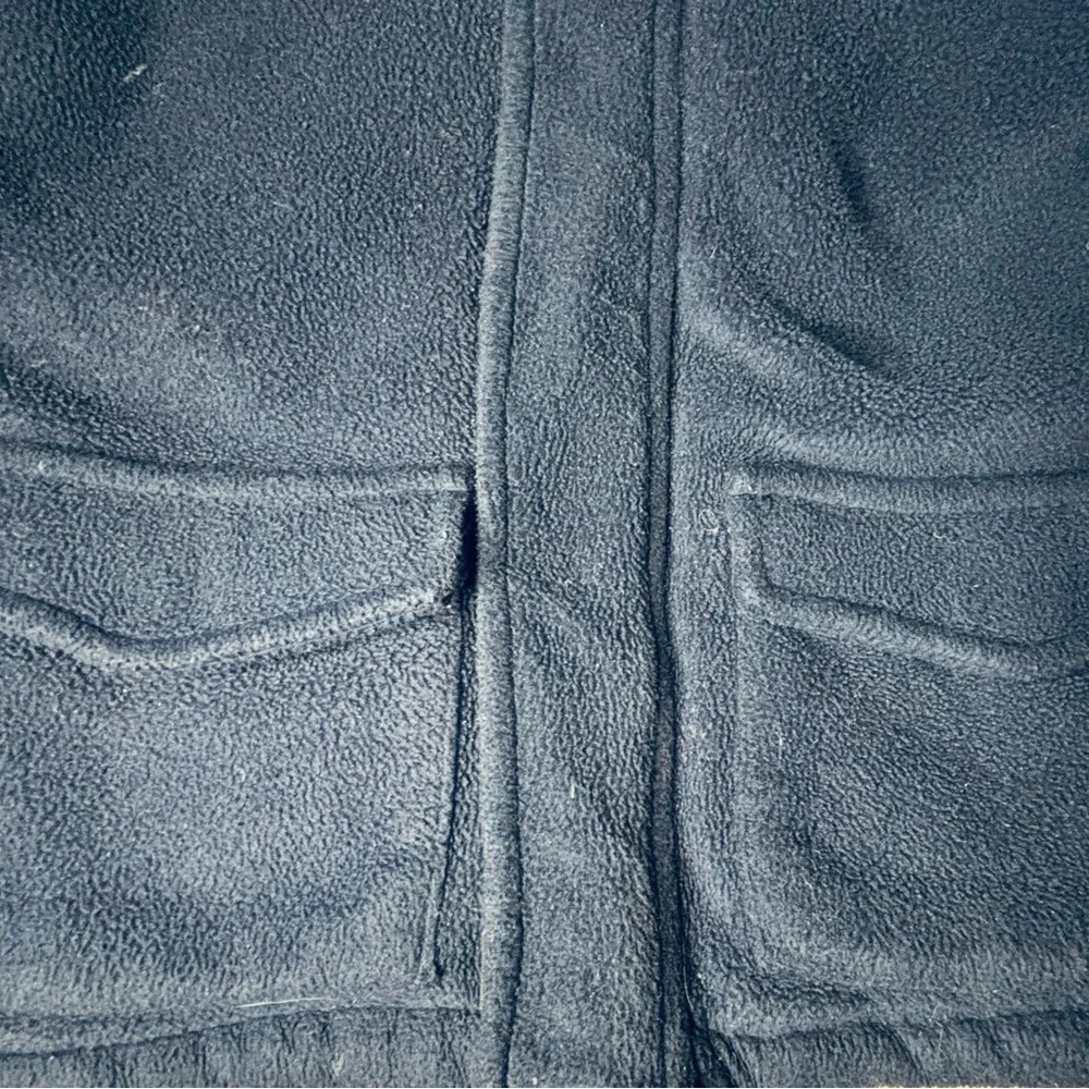 Boys Fleece Jacket Navy Blue Full Zip Hooded Warm Outerwear Winter Snow